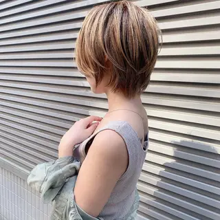 ショート calna by  elmo所属・ショート特化美容師 大阪京橋　大本　渉のヘアスタイル