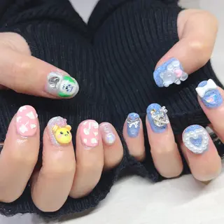 ネイル 🐕‍🦺Yappy 💗A-tanのネイルデザイン