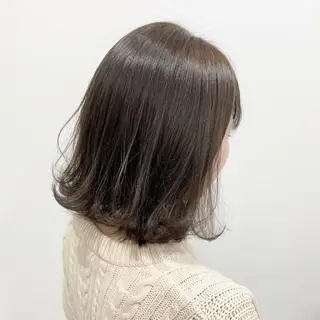 ミディアム カラー 🤍💕ブリーチカラ ーAyaka💕🤍のヘアスタイル