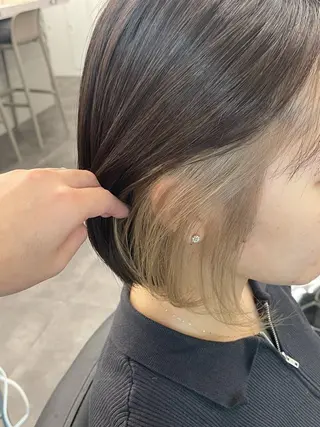 ミディアム いとう このみのヘアスタイル