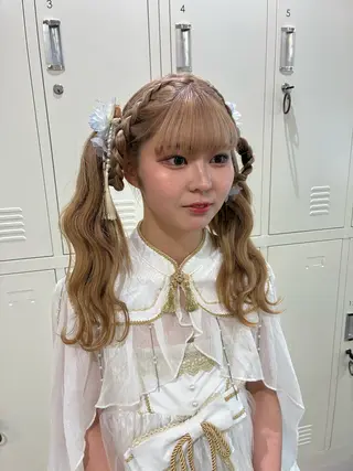 ヘアアレンジ 横浜/艶髪/アレンジ FACE。ゆのんのヘアスタイル