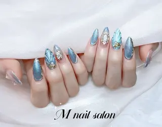 ネイル M🌷nail 長さだし専門店のネイルデザイン
