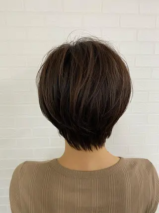 ショート カラー 🎁無料カットカラー 📷撮影モデル募集✨のヘアスタイル