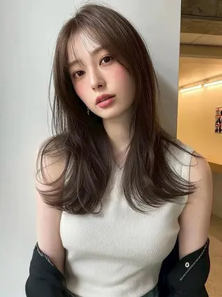 セミロング ＫＡＮＡ/天王寺 🎀🫧のヘアスタイル