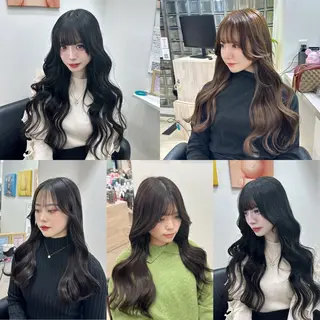 ロング ヘアアレンジ SEDEAL所属・ハイトーン/エクステ 韓国風/y2kカイラのヘアスタイル