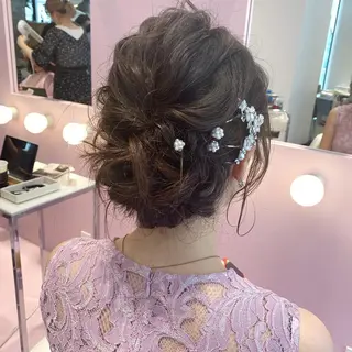 ヘアアレンジ ボブ/暖色/デザイン KOYUKI⛄️のヘアスタイル