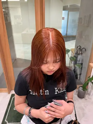 ミディアム カラー 太田 愛理のヘアスタイル