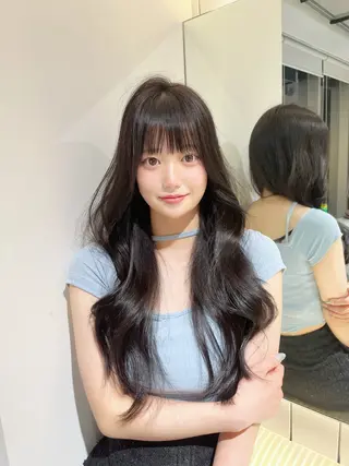 ロング レイヤー/髪質改善 /くびれショート加納のヘアスタイル