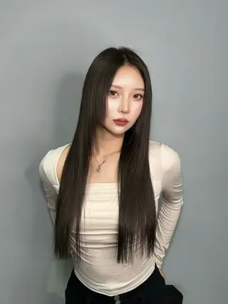 ロング カラー etora 渋谷所属・ワンホンヘア🇨🇳 髪質改善/itaruのヘアスタイル