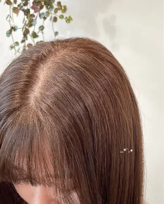 セミロング カラー 似合わせカット ▫️ｲﾁｶ🌻のヘアスタイル