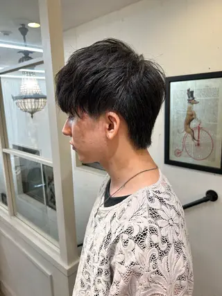 メンズ すずき さくやのヘアスタイル