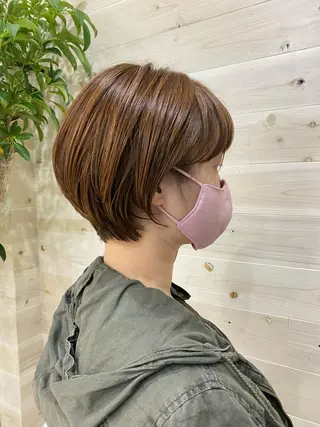 ショート 韓国ヘア/艶カラー minamiのヘアスタイル