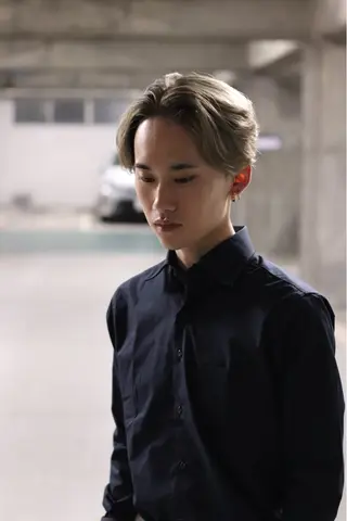 カラー メンズ Joh/メンズカット /レイヤー/ブリーチのヘアスタイル