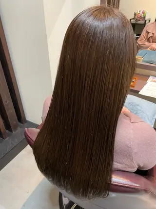 ロング カラー 髪質改善トリートメント/美髪縮毛矯正専門店/＆Lillme 梅田【アンドリルム】所属・【＆Lillme】 🎀Yukimeのヘアスタイル