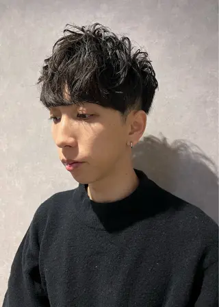 ミディアム パーマ いまり てるくにのヘアスタイル