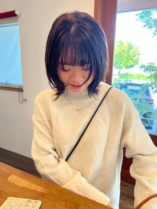 ミディアム Strawberry所属・原田 志保のヘアスタイル