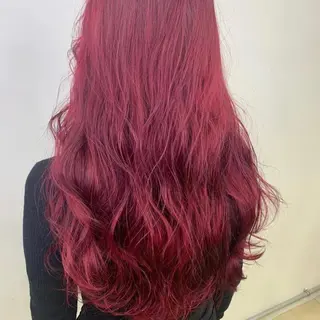 ロング カラー ヘアアレンジ ネイル マツエク・マツパ 💠AYANE /吉祥寺💠のマツエク・マツパデザイン