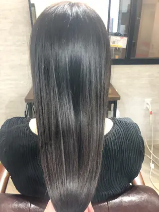 ロング カラー 顔まわり職人🇰🇷 韓国ヘア/KAITOのヘアスタイル