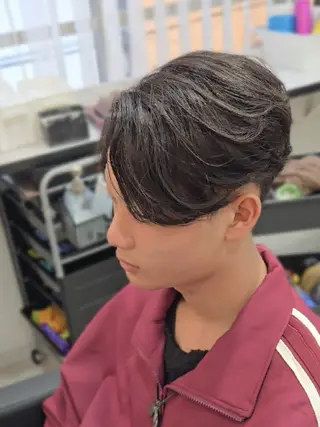 メンズ ミディアム Lapis 名古屋駅前店所属・LEN名古屋/パーマ 海外ヘア/メンズ特化のヘアスタイル