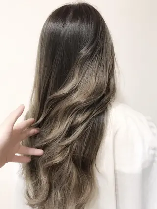 ロング カラー Hair mission【ヘアーミッション】心斎橋所属・エクステ／レイヤー 落合/心斎橋のヘアスタイル