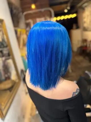 ショート エクステ/ハイトーン joeのヘアスタイル