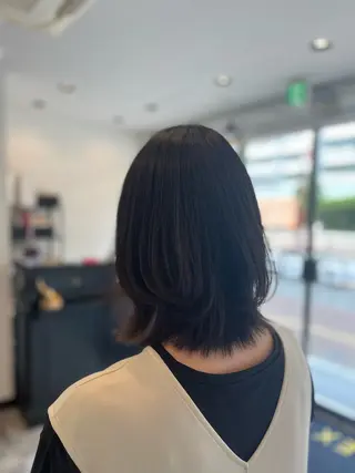 ミディアム メンズカットパーマ 特化ヒロヤのヘアスタイル