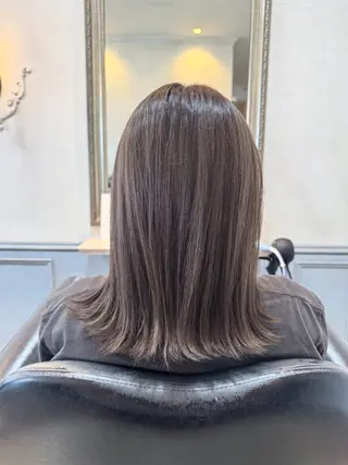 ミディアム カラー 村山 健太のヘアスタイル