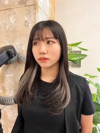 ロング 髪質改善/ブリーチ ツヤ髪/shiinaのヘアスタイル