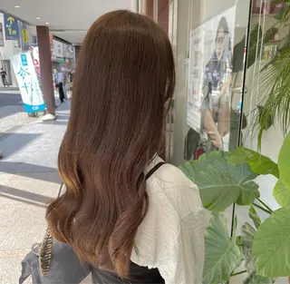 カラー ピンクカラー🎀/ ミルクティー🍼花音のヘアスタイル