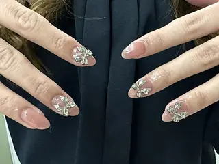 ネイル 🤎mini 🤍可愛らしいネイルのネイルデザイン