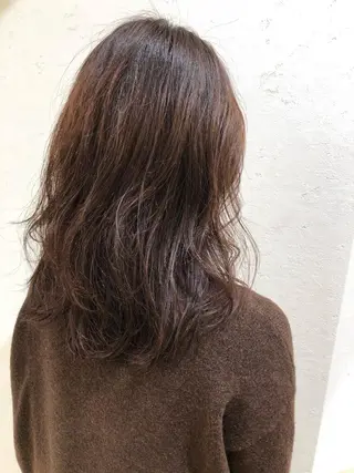 セミロング カラー パーマ ヘアアレンジ Londideal 高橋ヒロシのヘアスタイル