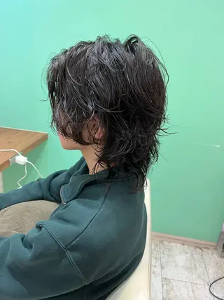 パーマ メンズパーマ ／瀧澤 陽奈 ☾ᐝのヘアスタイル