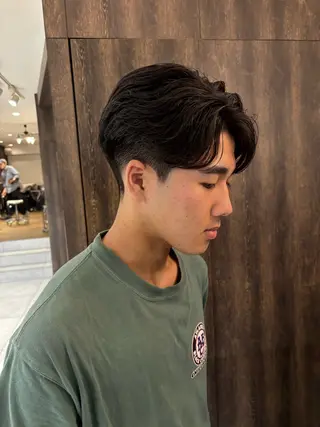 ショート メンズパーマ/ 上原琉介のヘアスタイル