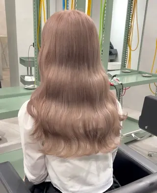 ロング 暖色ハイトーン特化 🥇Mioのヘアスタイル