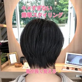 ショート 美髪✨髪質改善特化 🦩対馬🦩のヘアスタイル