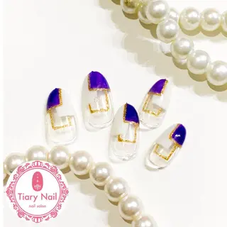 ネイル 💗🪽Tiary Nail🪽💗のネイルデザイン
