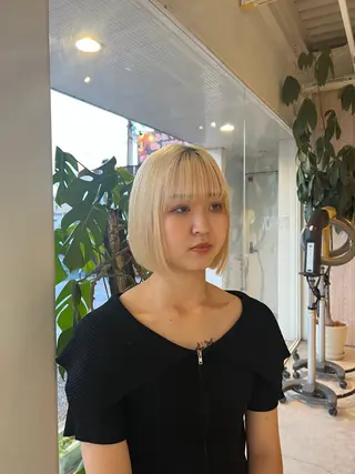 OXCRECTION minoriのヘアスタイル