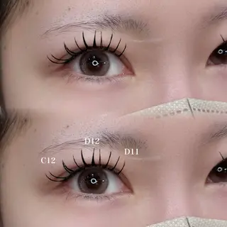 マツエク・マツパ Minami .のマツエク・マツパデザイン