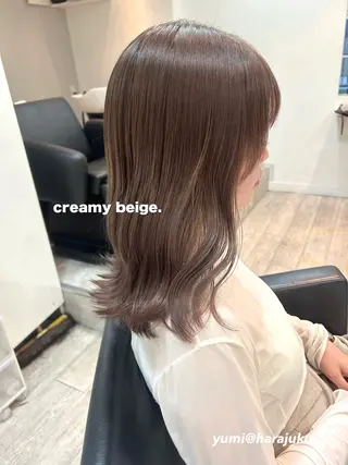 ミディアム カラー パーマ ヘアアレンジ メンズ ワット 原宿のヘアスタイル