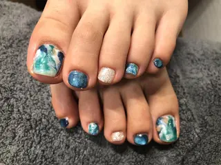 ネイル 奥園 良恵のネイルデザイン