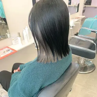 ミディアム カラー ParveMix 🩶🫧入江 香名のヘアスタイル