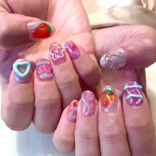 ネイル 新井 ひなののネイルデザイン