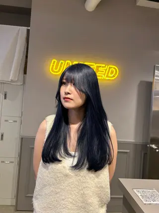 ミディアム 韓国/トレンド レイヤー【101】のヘアスタイル