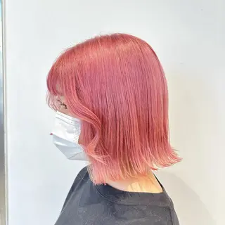 カラー 長尾菜々美🐰 ／ハイトーンカラーのヘアスタイル