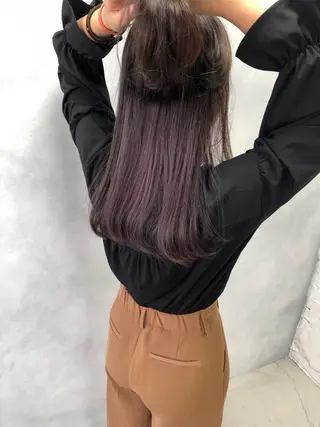 セミロング 透明感カラー／メンズ 特化kazumaのヘアスタイル