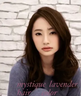 セミロング カラー M.SLASH 辻 孝志のヘアスタイル