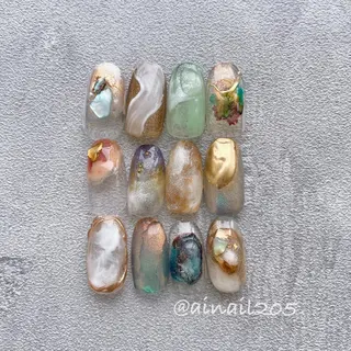ネイル ニュアンス🌿‬ Aivy./アイビーのネイルデザイン