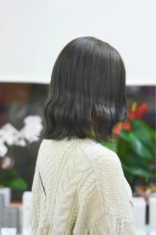 ミディアム 韓国ヘア🇰🇷 Misuzuのヘアスタイル