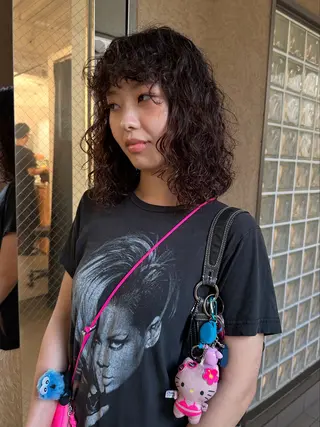 ミディアム パーマ お悩み解決パーマ hana🩰のヘアスタイル