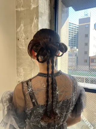 ヘアアレンジ 【NEWI】韓国ヘア 🇰🇷Honokaのヘアスタイル